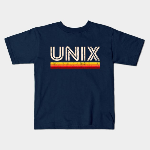 UNIX Kids T-Shirt by marcovhv